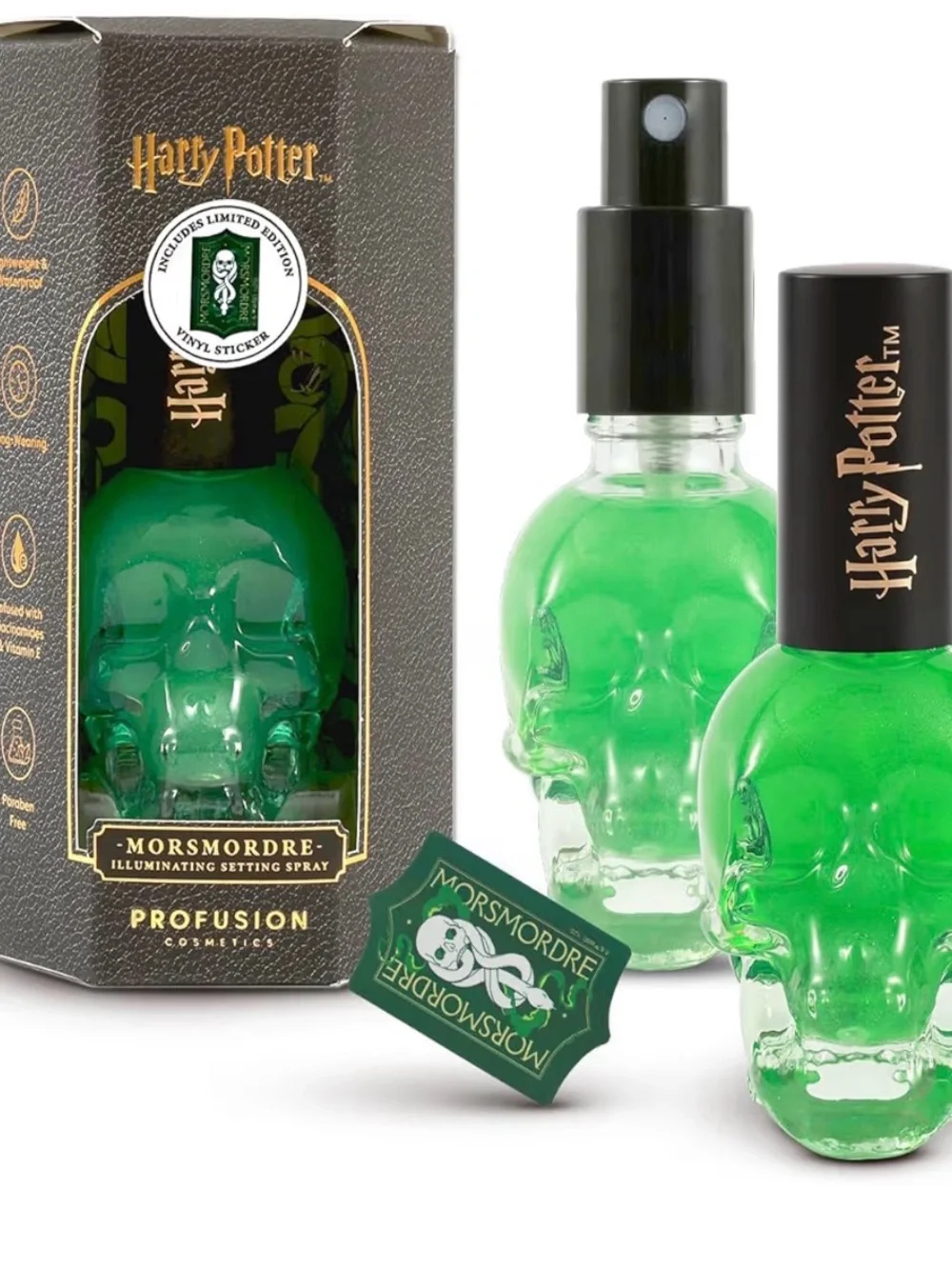 Harry Potter Morsmordre Illuminating setting spray NEW